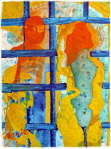 Figuren mit blauem Gitter(HorstWiedner)_web