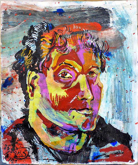 Hanno St�ck Selbstbildnis