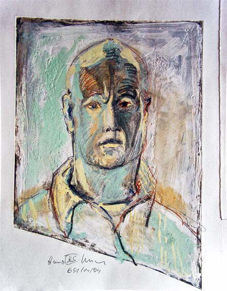 Hanno_St�ck (14)Hanno St�ck Beobachtungsreihe in Bildnissen. Bildnisskizze 6